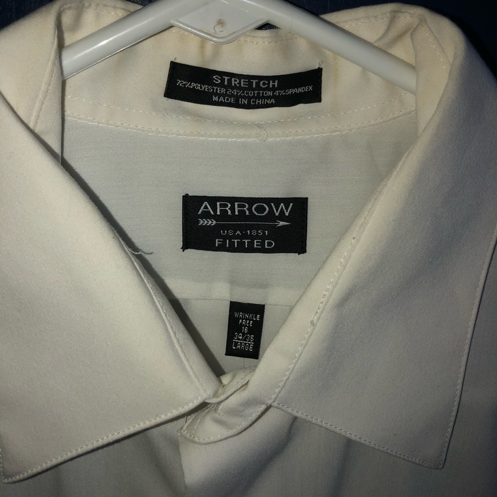 White Dress Shirt - Picture 3 of 3
